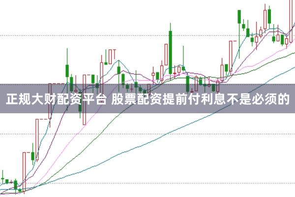 正规大财配资平台 股票配资提前付利息不是必须的